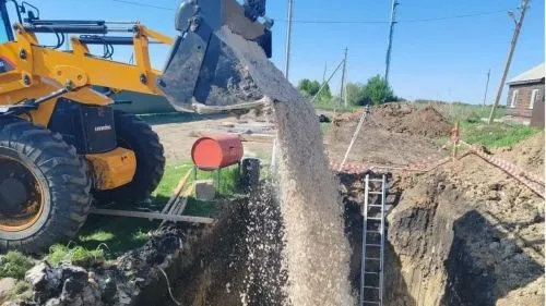 В селе Татарский Канадей строят новый водозаборный узел