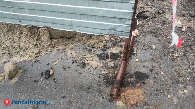 Провалившийся тротуар на Бутузова в Пензе отремонтируют после суда